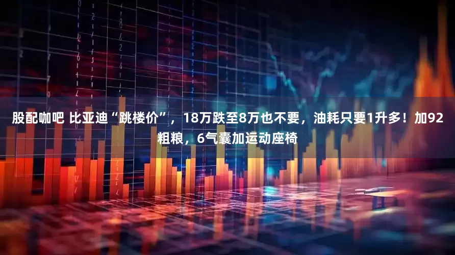 股配咖吧 比亚迪“跳楼价”，18万跌至8万也不要，油耗只要1升多！加92粗粮，6气囊加运动座椅